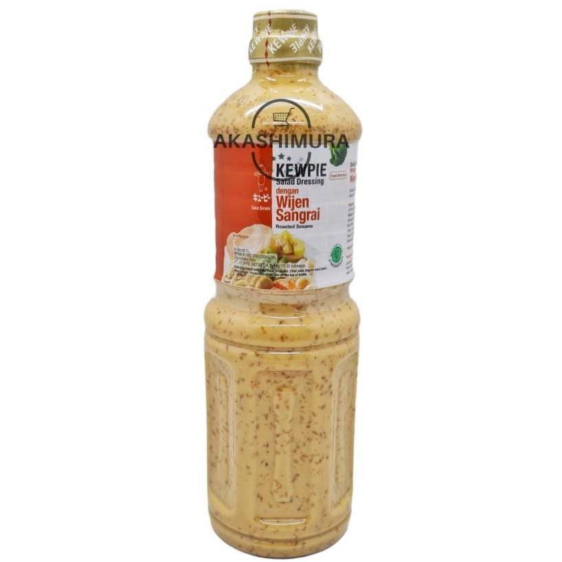 Kewpie Salad Dressing Roasted Sesame-Wijen Sangrai 1 Liter