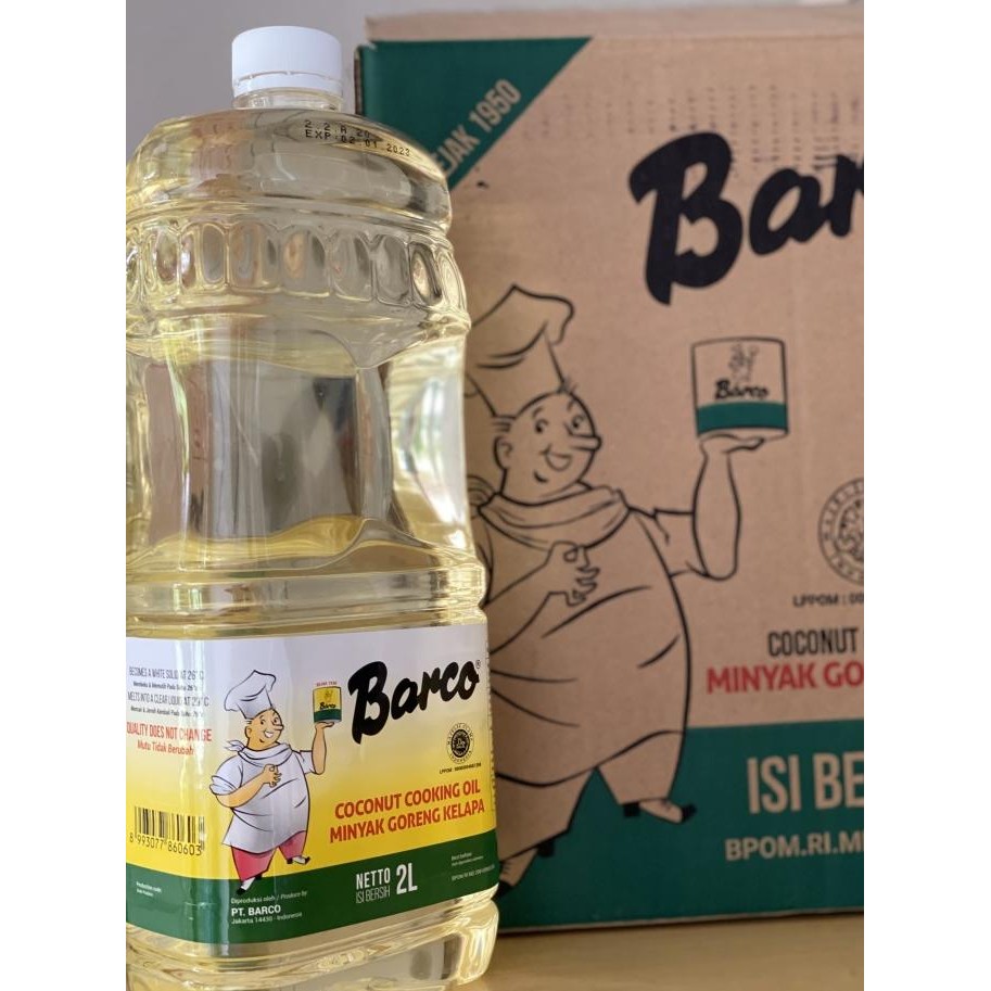 Minyak Goreng Barco 2 Liter Botol