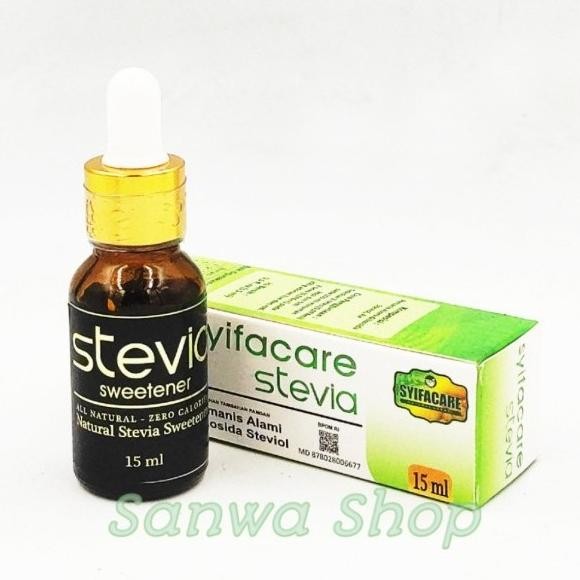 

Stefia Gula Cair Non Kalori Sugar Stevia pemanis Alami Original