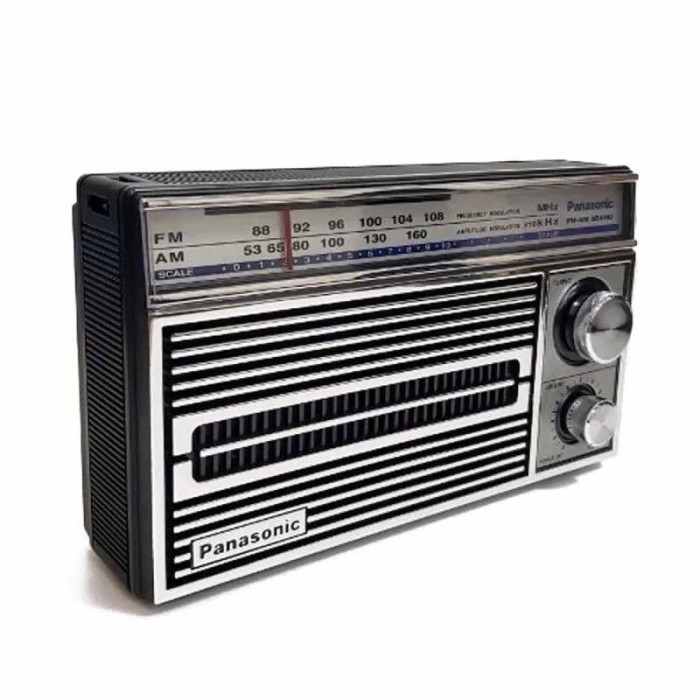 TERBARU Panasonic Radio RF 5270 Am Fm Portable Radio