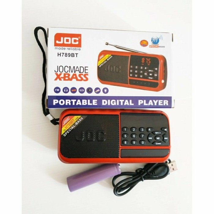 TERBARU Portable Speaker Radio Mp3 Player Music Box Kotak Musik Fleco al quran