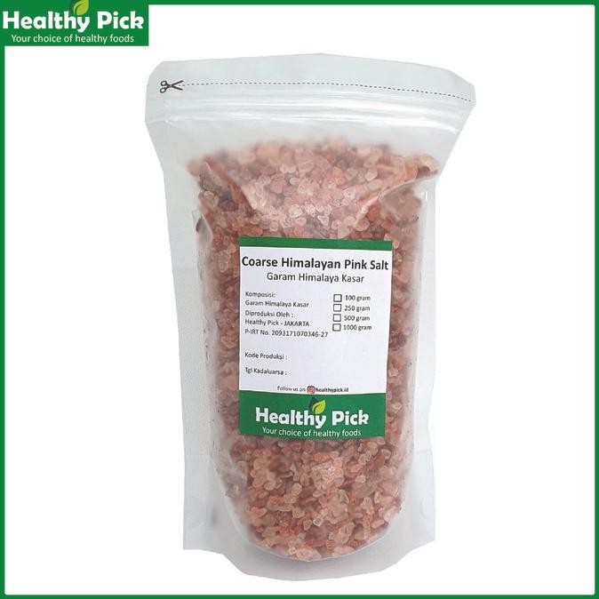 

Himalayan Pink Salt Coarse 1 kg Garam Himalaya Kasar