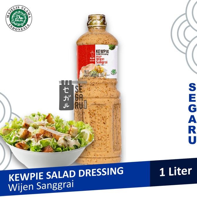 

KEWPIE Salad Dressing Roasted Sesame Wijen Sangrai 1 Liter