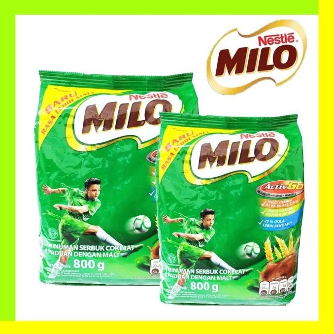 

Milo Susu Bubuk Cokelat Active Activ Go Milo Malt Or 3 In 1 800 Gr Terlaris