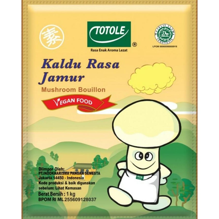 

Kaldu Jamur Totole 1Kg