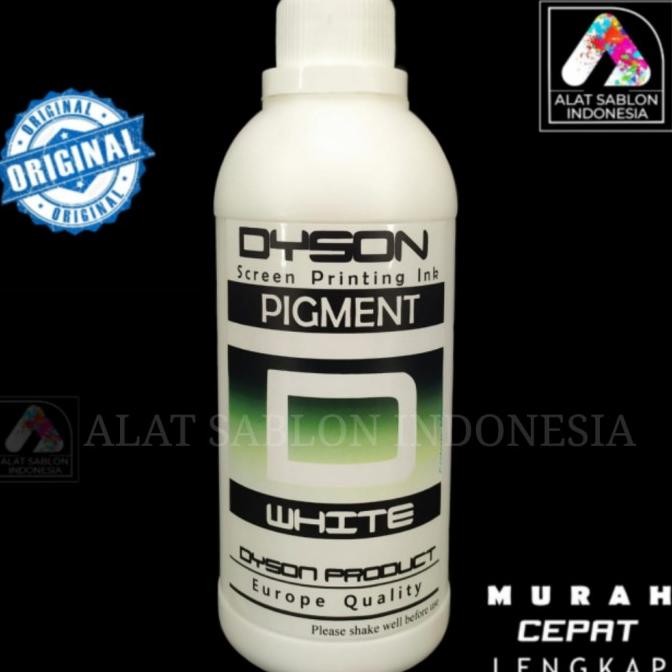 

BIANG WARNA SABLON PUTIH PIGMEN WHITE DYSON 500GR
