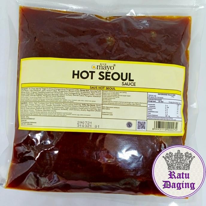 

HOT SEOUL Sauce / KOREAN Sauce @500gr - Resto Quality
