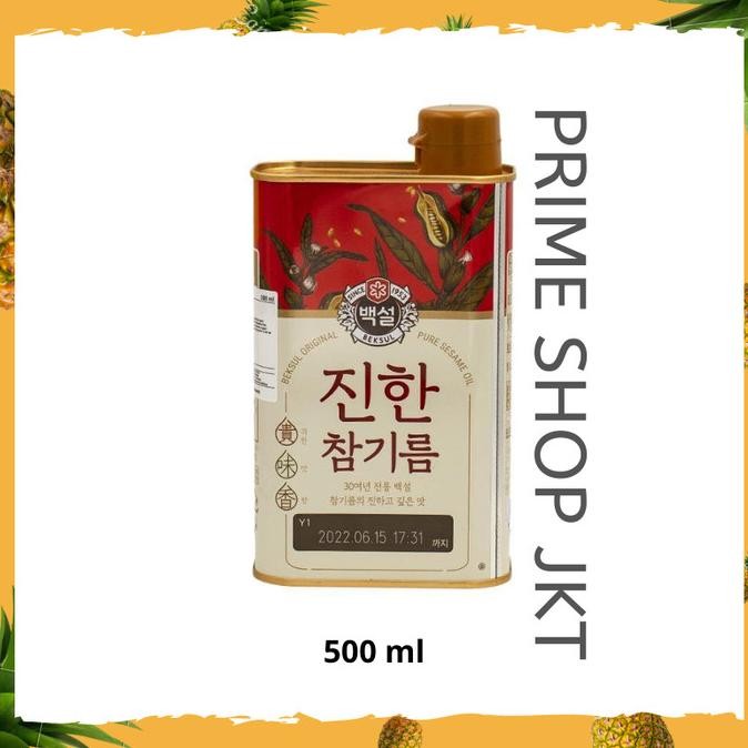 

Cj Beksul Minyak Wijen Korea - Premium Sesame Oil - Camgirem 500ML