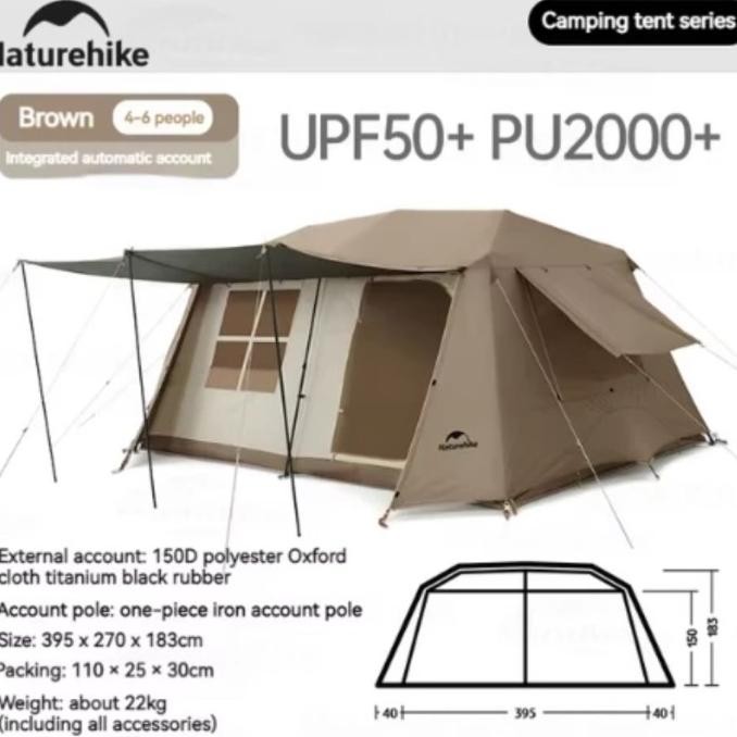 TERMURAH - Naturehike Tenda Village 13