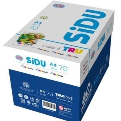 

BEBAS ONGKIR - [Grab/Gojek] Kertas Fotocopy Print HVS A4 70g Sinar Dunia SIDU Box Dus