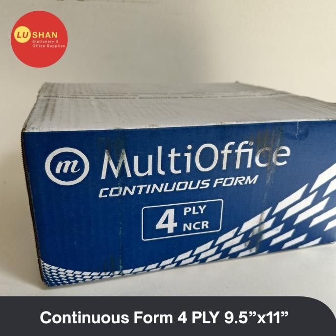 

TERMURAH - Continuous Form 4 PLY Multi Office