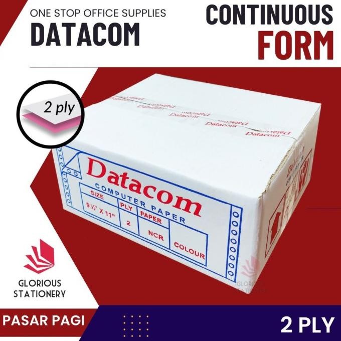 

Kertas Continuous Form Datacom 9.5x11 2ply