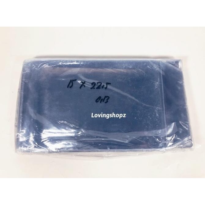 

Plastik Dokumen 15 X 22,5cm, plastik dokumen A5, plastik id card A5