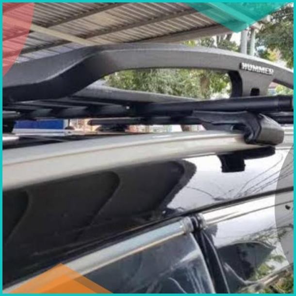 Roof Rack bagasi atas mobil Mitsubishi all new Pajero sport model Hum