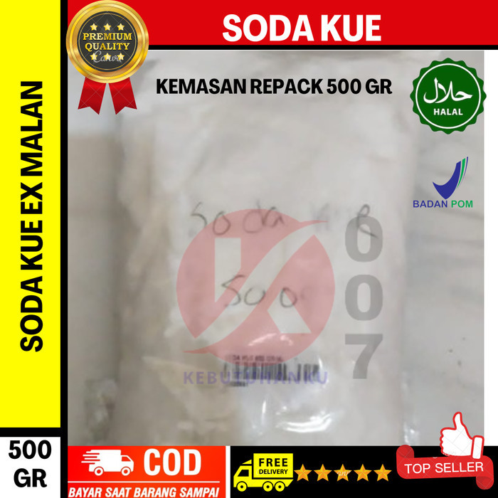 

Soda kue / Sodium Bicarbonate 500 gr / Baking Soda Food grade