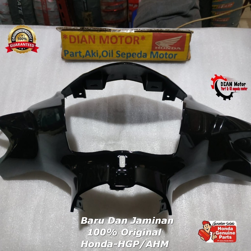 AHM 53205K03N30ZA BATOK DEPAN REVO-FI HITAM ORIGINAL