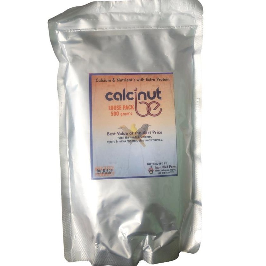CALCINUT BE BURUNG 550GR KALSIUM BURUNG