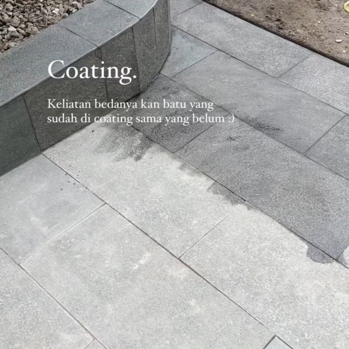 Cat Coating Batu Alam
