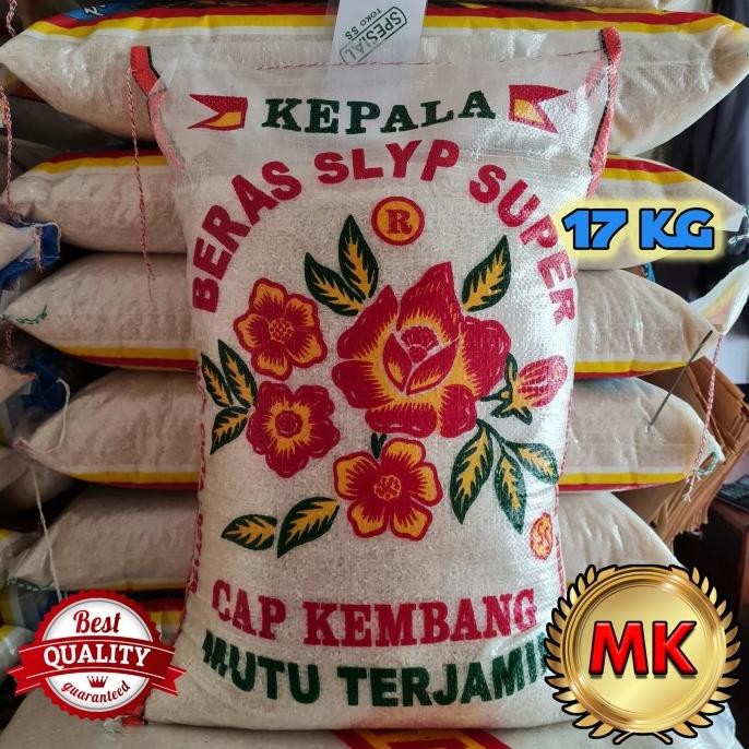 

Beras Cap Kembang 17 KG / 20 KG Pulen dan Enak