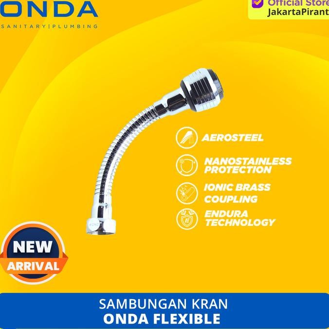 ONDA SAMBUNGAN KRAN FLEKSIBEL / KEPALA PENYAMBUNG KRAN CUCI PIRING 0811T