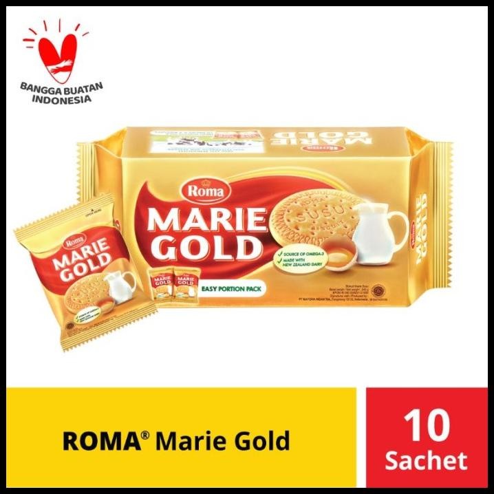 

Roma Marie Gold Biscuit [10 Sachet/ 24 G]