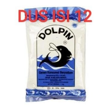 

garam dolpin 1kg per dus isi 12pcs