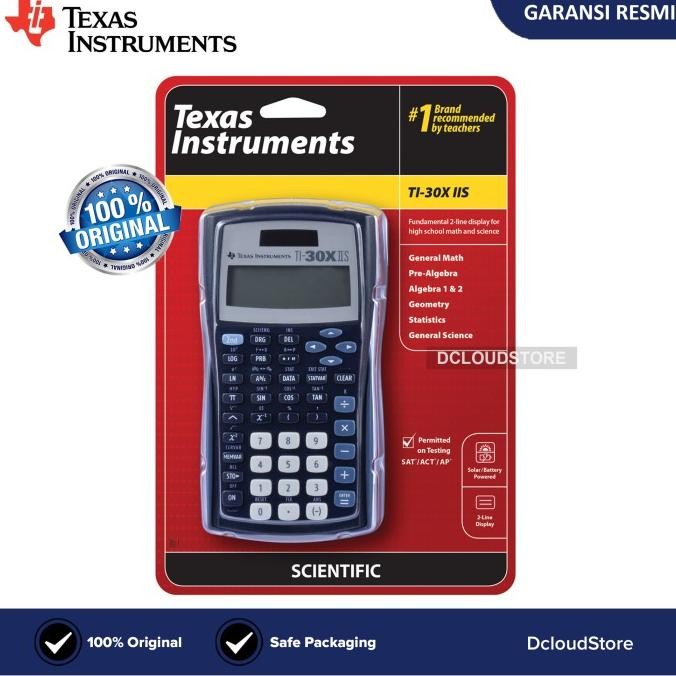 

Calculator Original Texas Instruments Ti 30X Iis Scientific Kalkulator