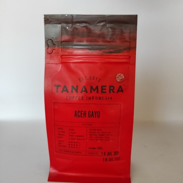 

Tanamera Coffee Aceh Gayo Whole Bean Arabica 250Gr