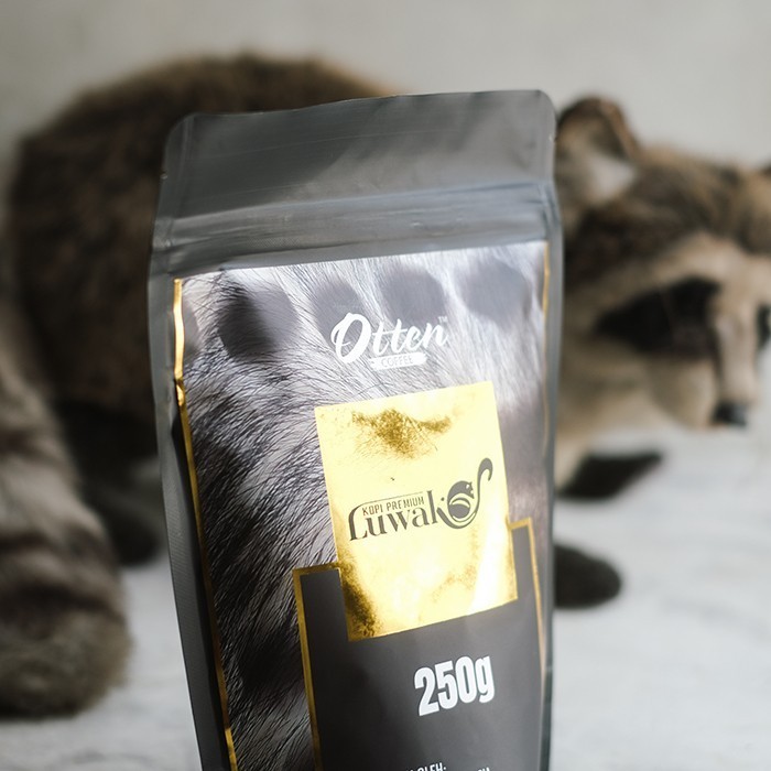 

Kopi Luwak Arabica 250G Pouch - Biji / Bubuk Kopi Premium Luwak Coffee
