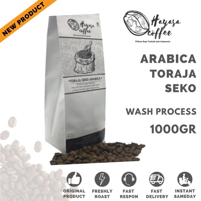 

1Kg - Kopi Hayasa Toraja Seko Specialty Arabica