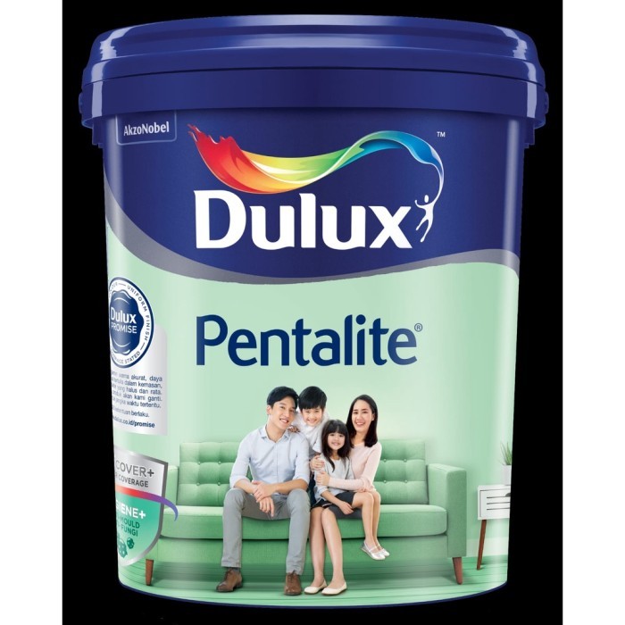 Dulux Pentalite Brilliant White 20 Ltr / Cat Tembok Interior
