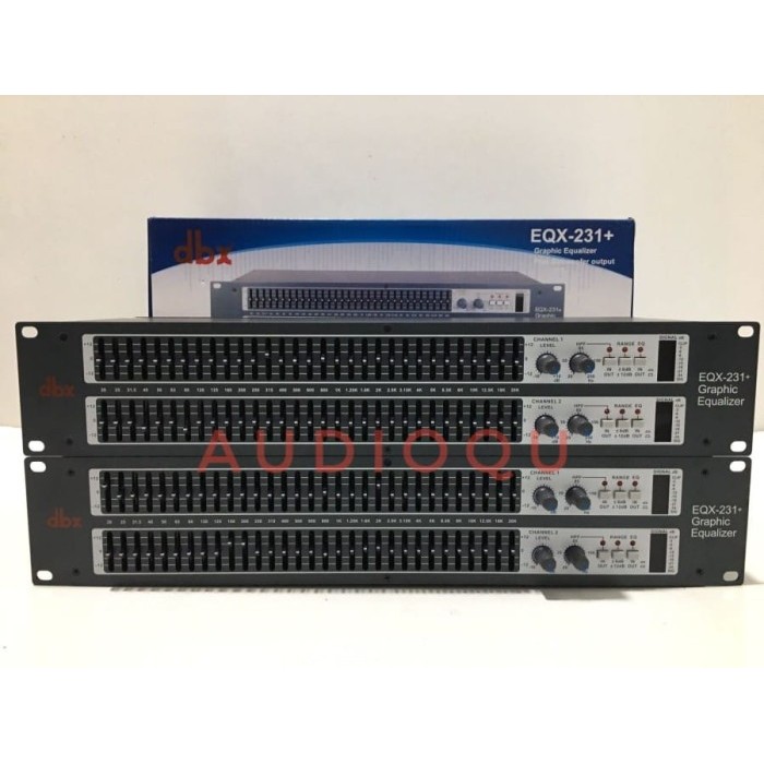 Promo Equalizer Dbx Eqx 231+Sub / Eqx231 / Eqx-231 Plus Subwoofer New