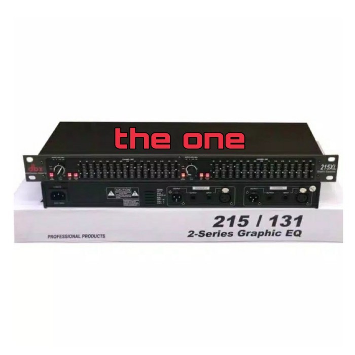 Cuci Gudang Dbx 215 Equalizer Ekualiser