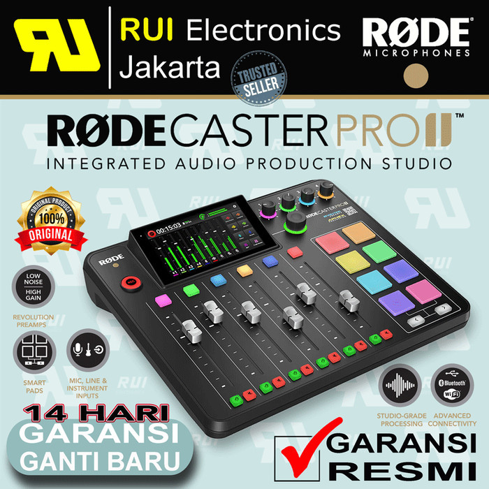 Cuci Gudang Audio Mixer Rode Caster Pro Ii Integrated Audio Production Studio