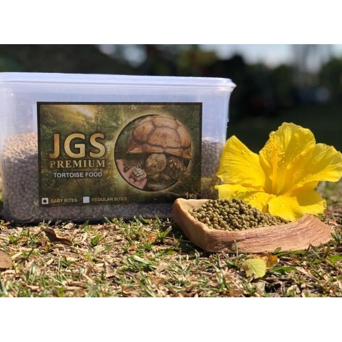 JGS Premium Tortoise Food [ BABY BITES ] 1kg