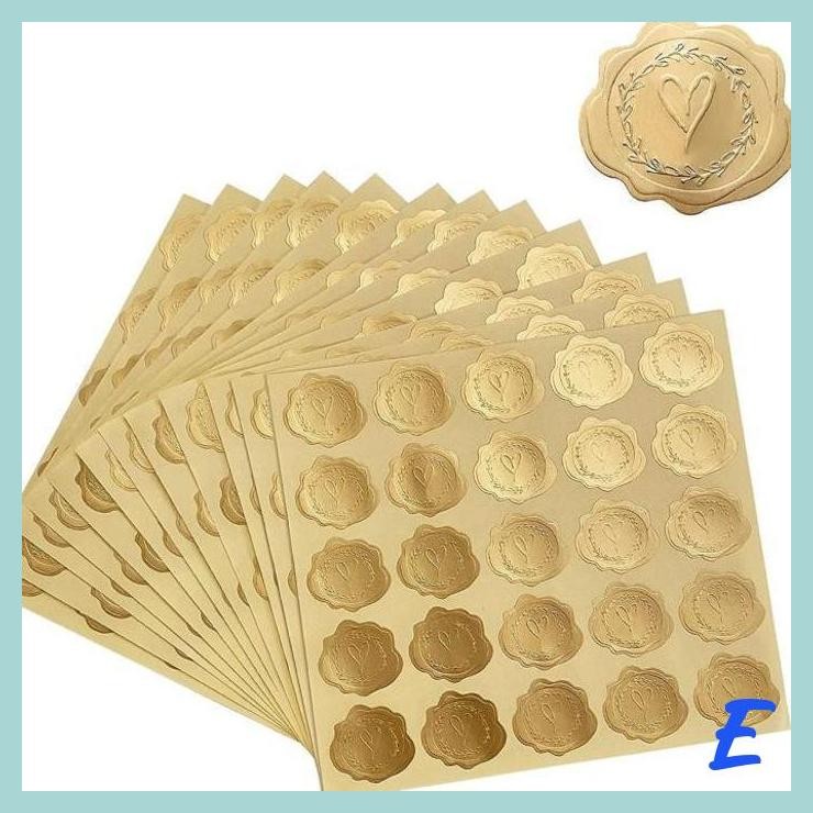 

| MIS | HOT STAMP STIKER THANK YOU EMBOS GOLD STICKER LABEL EMAS HAMPERS GIFT