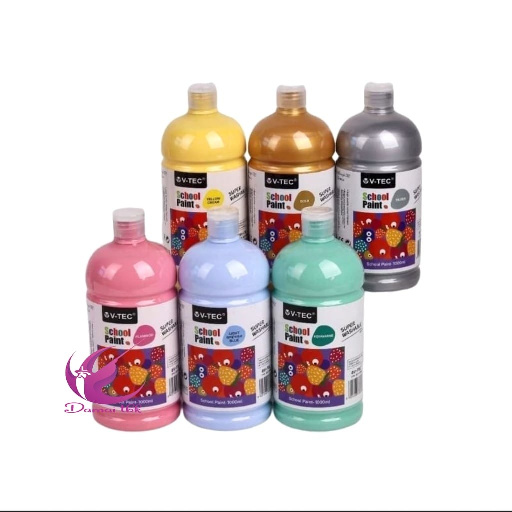 

School Paint / Washable Paint 1000Ml V-tec