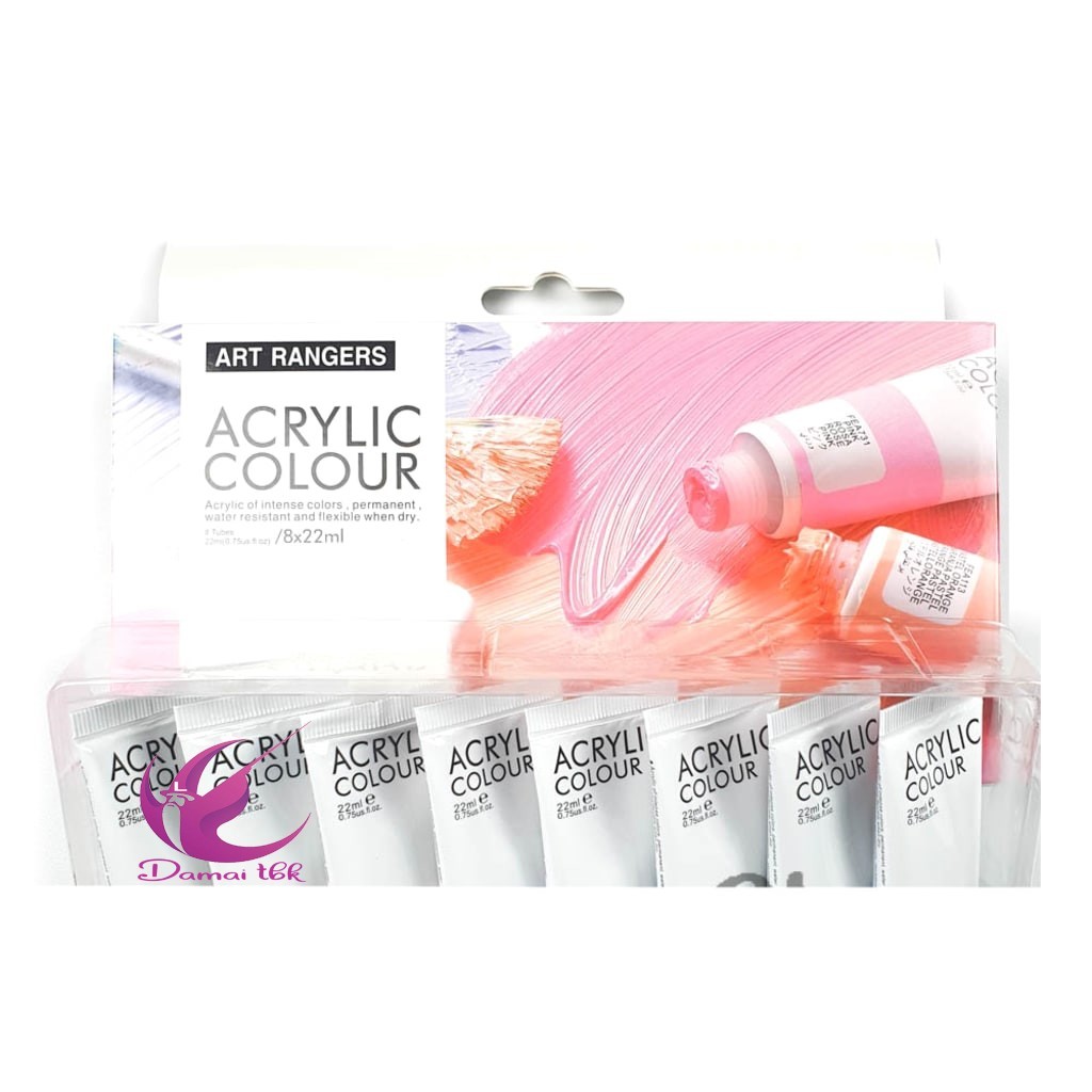 

Cat Acrylic ART RANGERS Pastel 8 Warna Set Akrilik Paint Lukisan