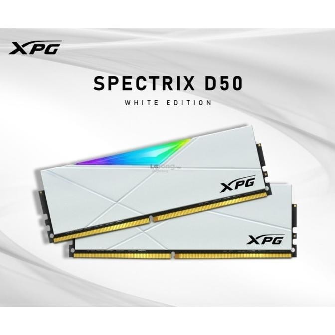 NEW Ram ADATA DDR4 RGB XPG SPECTRIX D50 16GB (2x8) 3200Mhz - DDR4 3200 16G