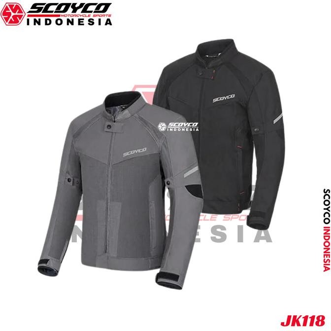 TERBARU - Jaket Touring Protektor Mesh Riding Jacket Scoyco JK118