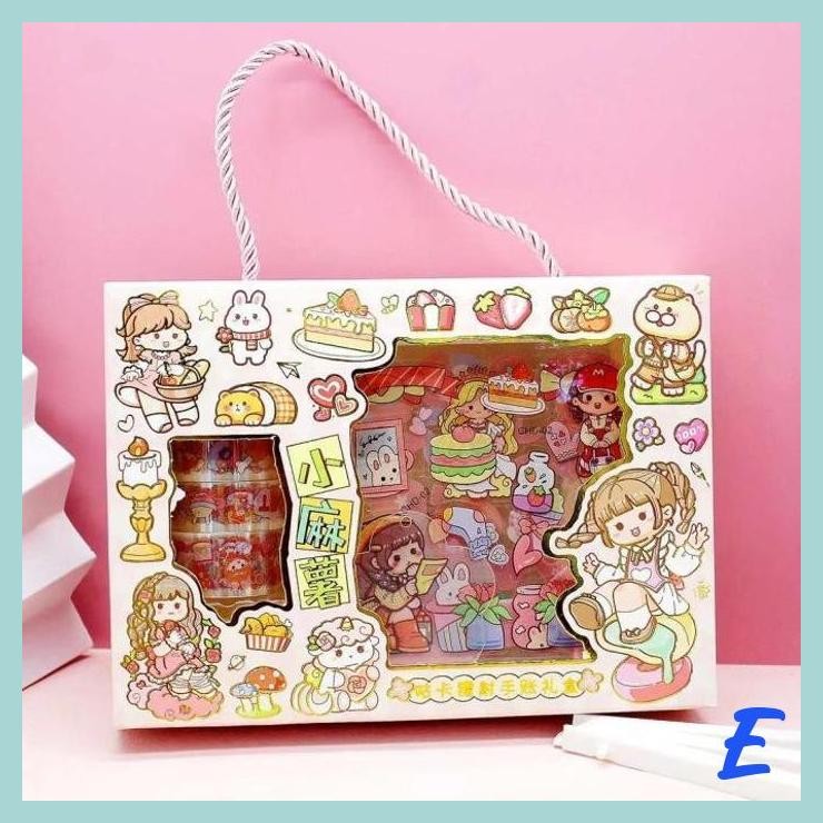 

| MIS | STIKER KOREA PET ANTI AIR KADO ANAK CUTTING STICKER MOMO TERMURAH
