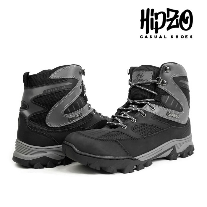 TERUJI HIPZO Sepatu Hiking M072 Boots Untuk Pria Size Jumbo Mendaki Outdoor