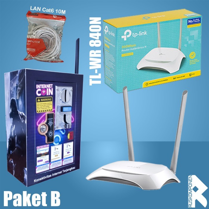 Termurah Mesin Usaha Wifi Koin Wifi Voucher Portable Mesin Penghasil Uang