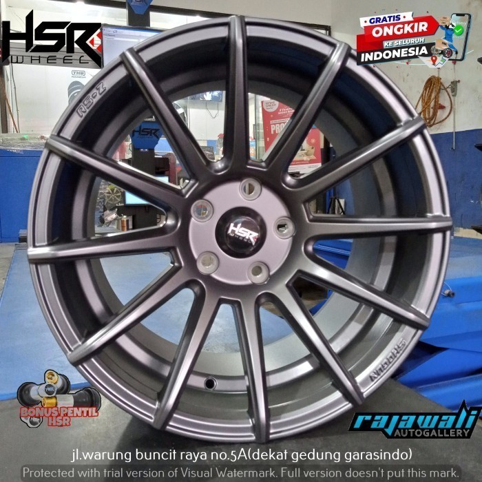 VELG HSR SHINJUKU RING 17 BELANG LEBAR UNTUK OUTLANDER HARRIER CAPTIVA