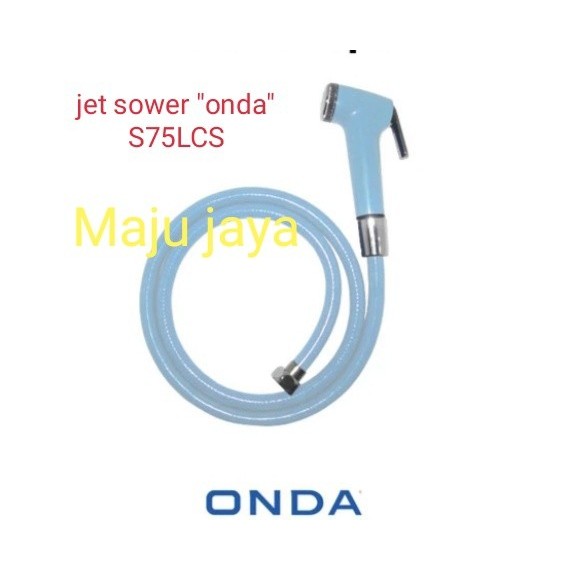 Termurah Jet Shower Toilet Black S 75" Onda " Closet Duduk Ina Toto Oulu Wasser