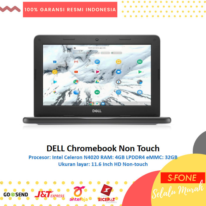 TERBAIKKK DELL Chromebook 3100 Non Touch - Garansi Resmi