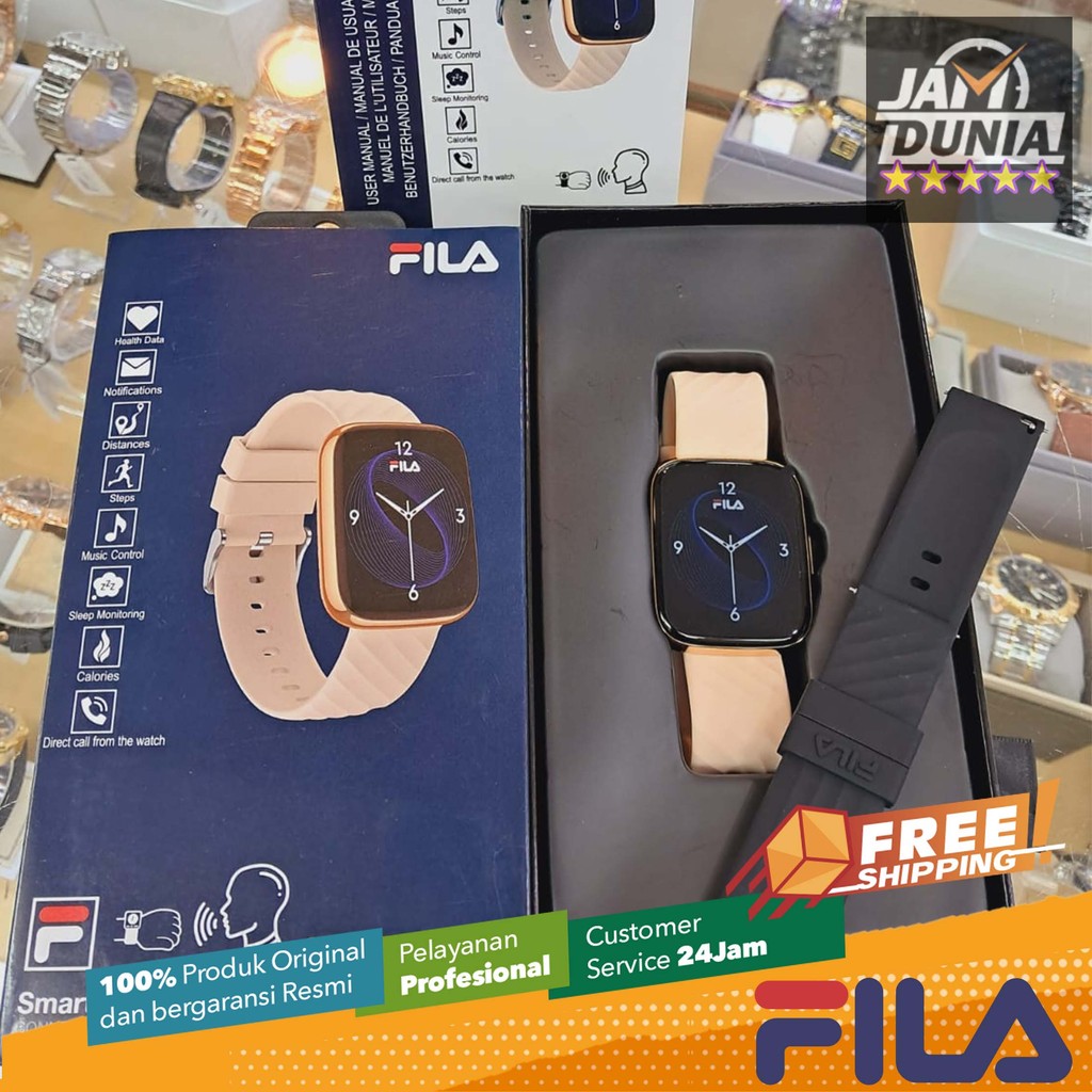 JAM TANGAN FILA SW/40G ORIGINAL JAM SMARTWATCH FILA WANITA SW 40 G JAM FILA JAM TANGAN FILA WANITAFI