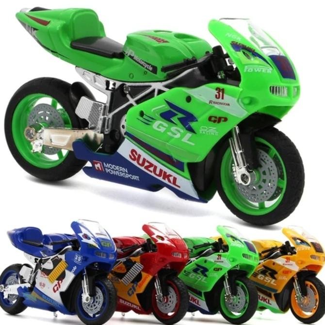 Mainan Diecast Motor GP - Miniatur MotoGP Motor Balap GP