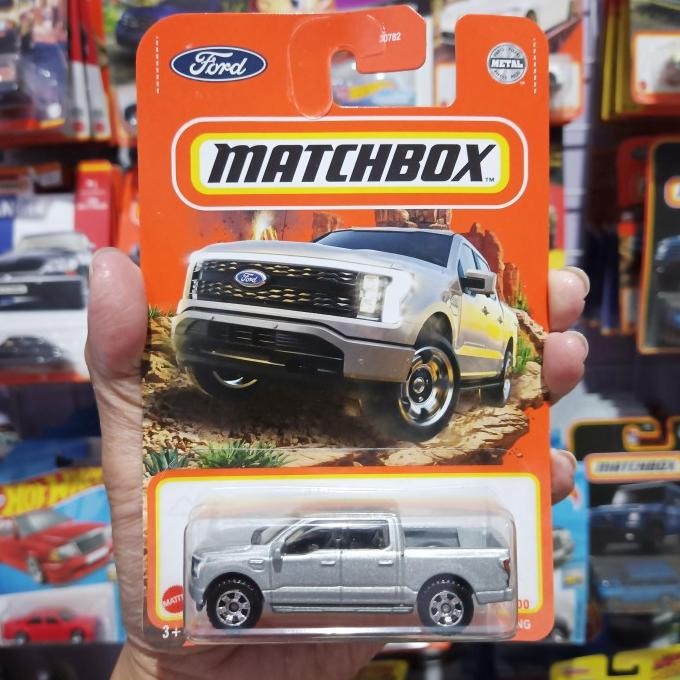 Matchbox Ford F150 / F-150 Lightning Silver 2022