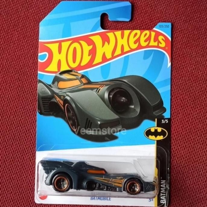 Hotwheels 1:64 Batmobile Batman [Original Mattel] SNI